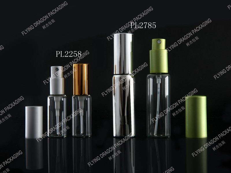 15-30ML 香水中样装带盖；口袋香水瓶，螺口喷雾瓶配铝喷和铝盖；便携式香水喷雾瓶 容量可定制[PL]